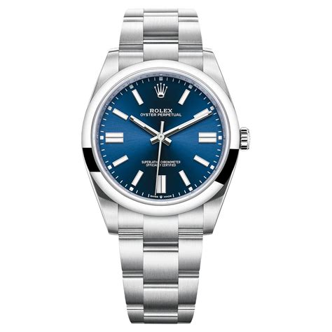 rolex oyster perpetual quadrante blu|Rolex Oyster Perpetual price new.